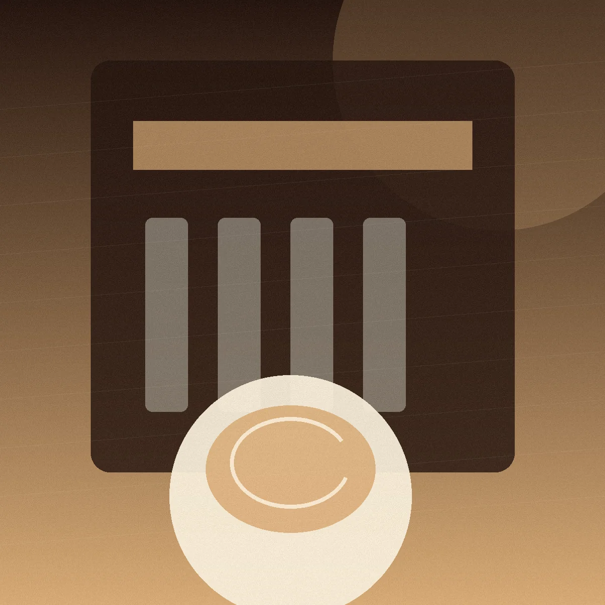 Instagram ähnlicher Einblick coffee-detail
